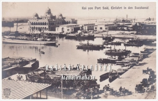 LODĚ v přístavu Port Said
