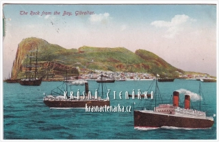 LODĚ v přístavu Gibraltar