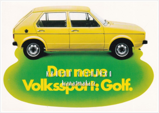 AUTOMOBIL VOLKSWAGEN GOLF