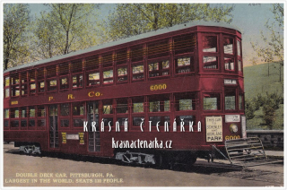 DOUBLE DECK CAR, Pittburgh (Dvoupodlažní vozidlo na kolejích)
