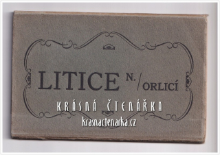 LITICE NAD ORLICÍ (soubor 10 ks pohlednic)