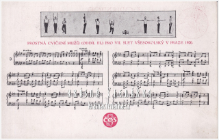 VII. SLET VŠESOKOLSKÝ V PRAZE 1920, Prostná cvičení mužů