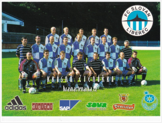 FC SLOVAN LIBEREC, Sezóna 1997-1998