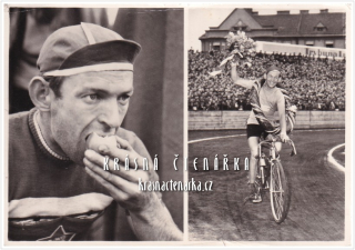 Cyklista VLASTIMIL RŮŽIČKA