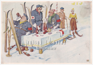 "LYŽAŘSKÉ OBČERSTVENÍ", PÁNI SOUDCOVÉ (il. Emilián Schrabal)