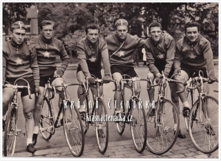 REPRESENTAČNÍ CYKLISTICKÉ MUŽSTVO ČSR 1959