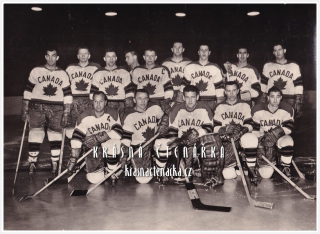 REPRESENTAČNÍ HOKEJOVÉ MUŽSTVO KANADY 1959