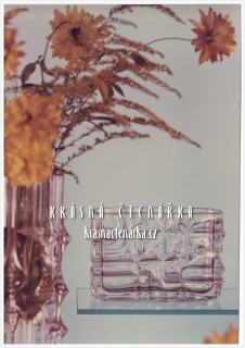 REKLAMNÍ pohlednice: BOHEMIA GLASS - GLASSEXPORT Liberec