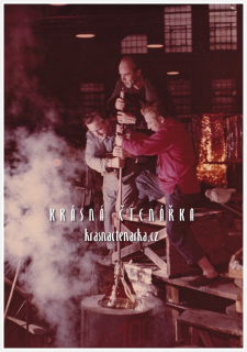 REKLAMNÍ pohlednice: BOHEMIA GLASS - GLASSEXPORT Liberec