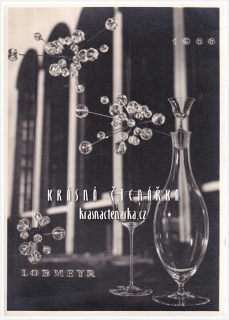 REKLAMNÍ pohlednice: J. & L. Lobmeyr 