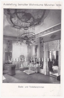 AUSSTELLUNG bemalter Wohnräume MÜNCHEN 1909