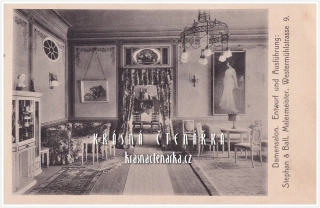 AUSSTELLUNG bemalter Wohnräume MÜNCHEN 1910