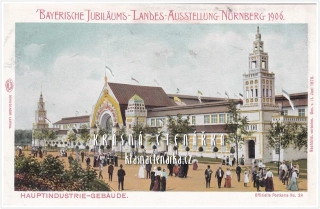 BAYERISCHE JUBILÄUMS-LANDES-AUSSTELLUNG NÜRNBERG 1906