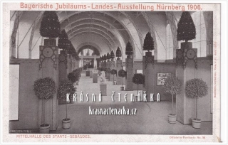 BAYERISCHE JUBILÄUMS-LANDES-AUSSTELLUNG NÜRNBERG 1906