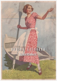 REKLAMNÍ pohlednice: INDANTHREN, Hynčice
