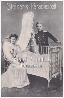 REKLAMNÍ pohlednice: STEINER´S PARADIESBETT