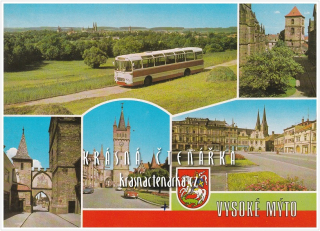 VYSOKÉ MÝTO i s autobusem Karosa