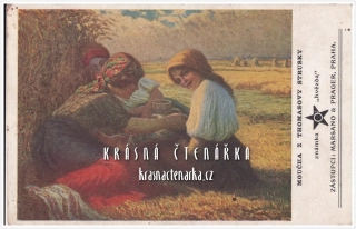 REKLAMNÍ pohlednice: MOUČKA Z THOMASOVY STRUSKY