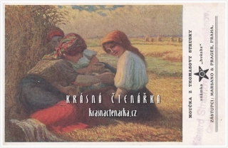 REKLAMNÍ pohlednice: MOUČKA Z THOMASOVY STRUSKY