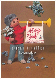 BLAHOPŘÁNÍ - AŽ ŽIJE JOSEF ! s panáčkem