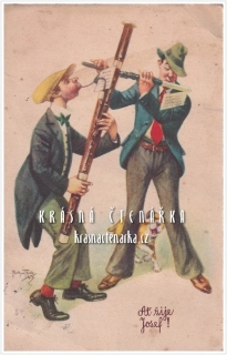 BLAHOPŘÁNÍ s muzikanty - AŤ ŽIJE JOSEF !, il. Arthur Thiele