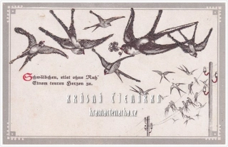 BLAHOPŘÁNÍ s vlaštovkami