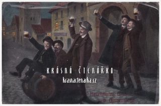 BLAHOPŘÁNÍ s gratulanty - pijany