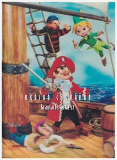 PIRÁTI, Pohlednice trojrozměrná