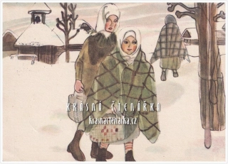 ZIMA NA VALAŠSKU (il. Antonín Strnadel)