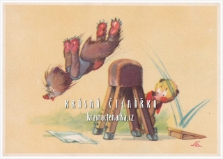 MEDVĚDI sportovci (il. Salač Ludvík Alois)