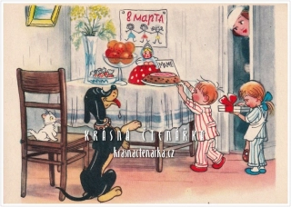 BLAHOPŘÁNÍ K MDŽ sovětské 