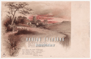 KRAJINA s kostelem