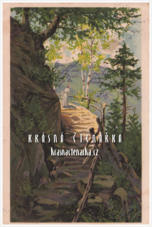 KRAJINA s lesní cestou