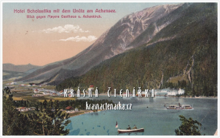 Hotel Scholastika mit dem Unütz am ACHENSEE