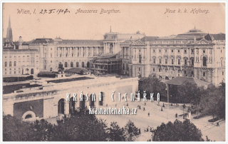 WIEN - VÍDEŇ, Äußeres Burgtor