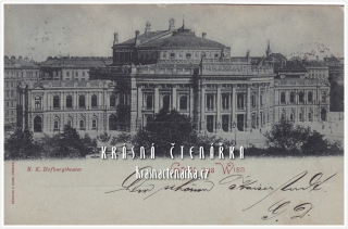 WIEN - VÍDEŇ, K. k. Hofburgtheater