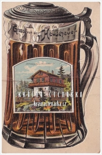 PIVNÍ pozdrav s korbelem