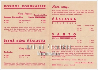 ŽITNÁ KÁVA ČÁSLAVKA, Závody Kosmos Čáslav, Emil Pick