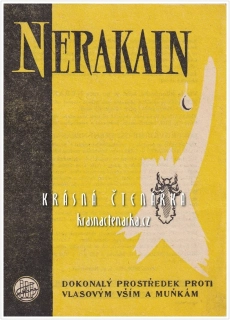 Reklamní leták: NERAKAIN, Spolana, n. p.,  Neratovice