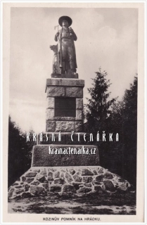 ÚJEZD, Pomník Jana Sladkého Koziny