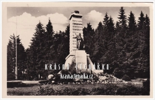 KLENČÍ POD ČERCHOVEM, Pomník Jindřicha Šimona Baara