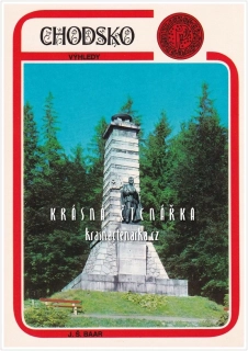 KLENČÍ POD ČERCHOVEM, Pomník Jindřicha Šimona Baara