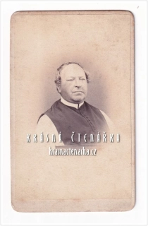 Fotografická vizitka: DŽENTLMEN (Atelier Franz Polak, Český Krumlov)