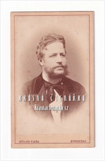 Fotografická vizitka: DŽENTLMEN (Atelier Flora, Stockerau)