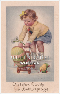 DÍVENKA s kočárkem