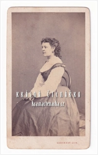 Fotografická vizitka: DÁMA (Atelier Alexander Seik, Tábor)