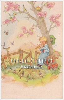 DĚTI na pohlednici 
