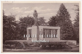TÁBOR, Pomník Jana Husa od Františka Bílka