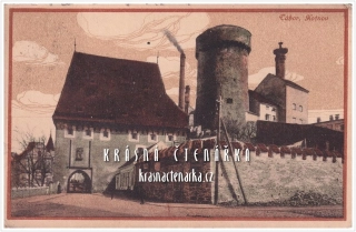 TÁBOR, Hradní věž Kotnov a Bechyňská brána