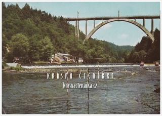 BECHYNĚ, Bechyňský most Duha